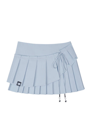 Two-Tone Pleated Skirt set-Up