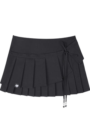 Two-Tone Pleated Skirt set-Up