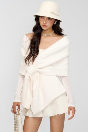 Two-Tone Wool Shawl