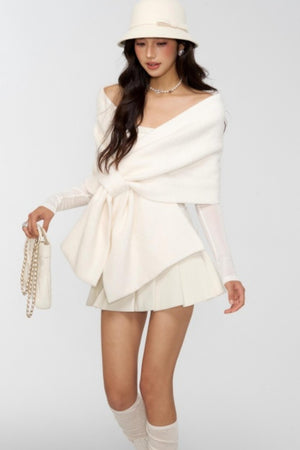 Two-Tone Wool Shawl