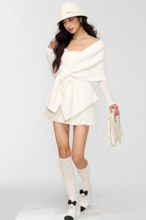 Two-Tone Wool Shawl