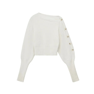 Two-Way Slanted Shoulder Sweater Set-Up