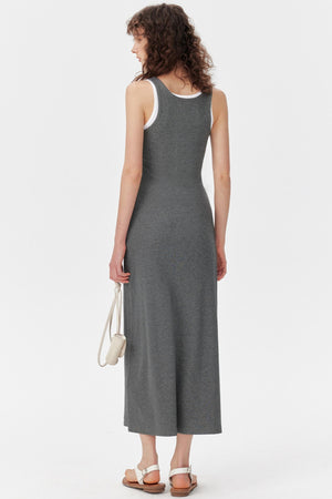 U-Neck Swing Dress