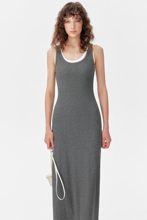 U-Neck Swing Dress
