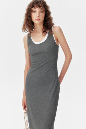 U-Neck Swing Dress