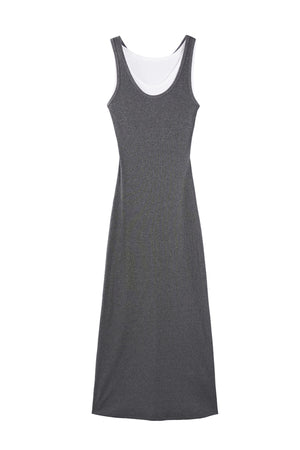 U-Neck Swing Dress