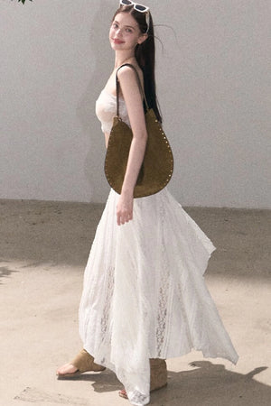 Uncut Time Draped Skirt