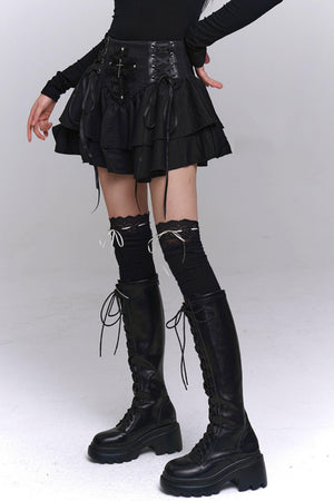 Unique Chic Mini Skirt