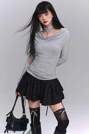 Unique Chic Mini Skirt