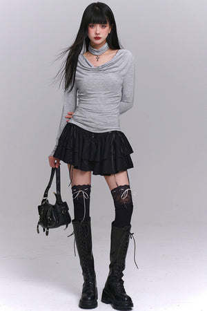 Unique Chic Mini Skirt