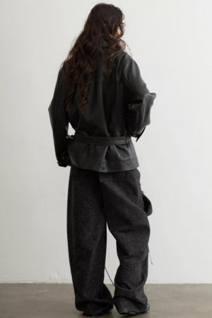 Unisex Urban Fur Collar Jacket