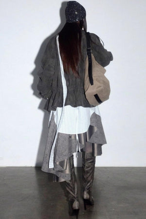 Urban Distressed Leather Jacket