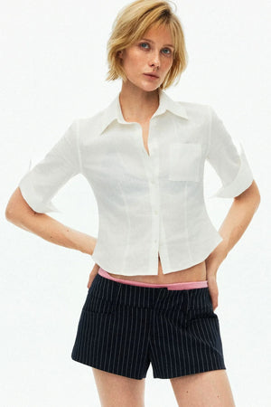 Urban Striped Suit Shorts