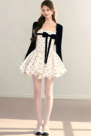 V-Neck Acetate Knit Cardigan