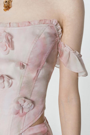 Vacation Floral Skirt Set-Up