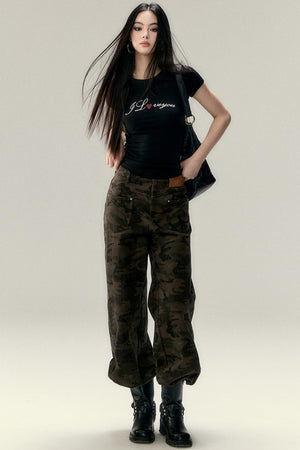 Valentine's Alphabet Slim T-Shirt