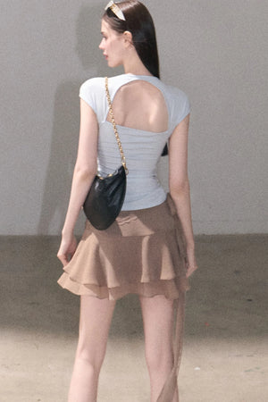 Valley Lace Trim Skirt