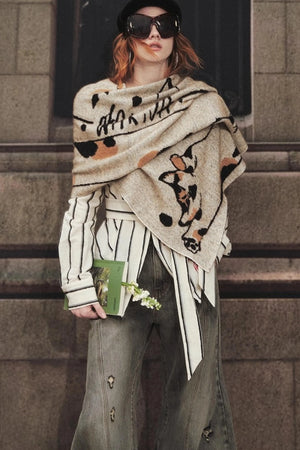 Velvet Knit Scarf