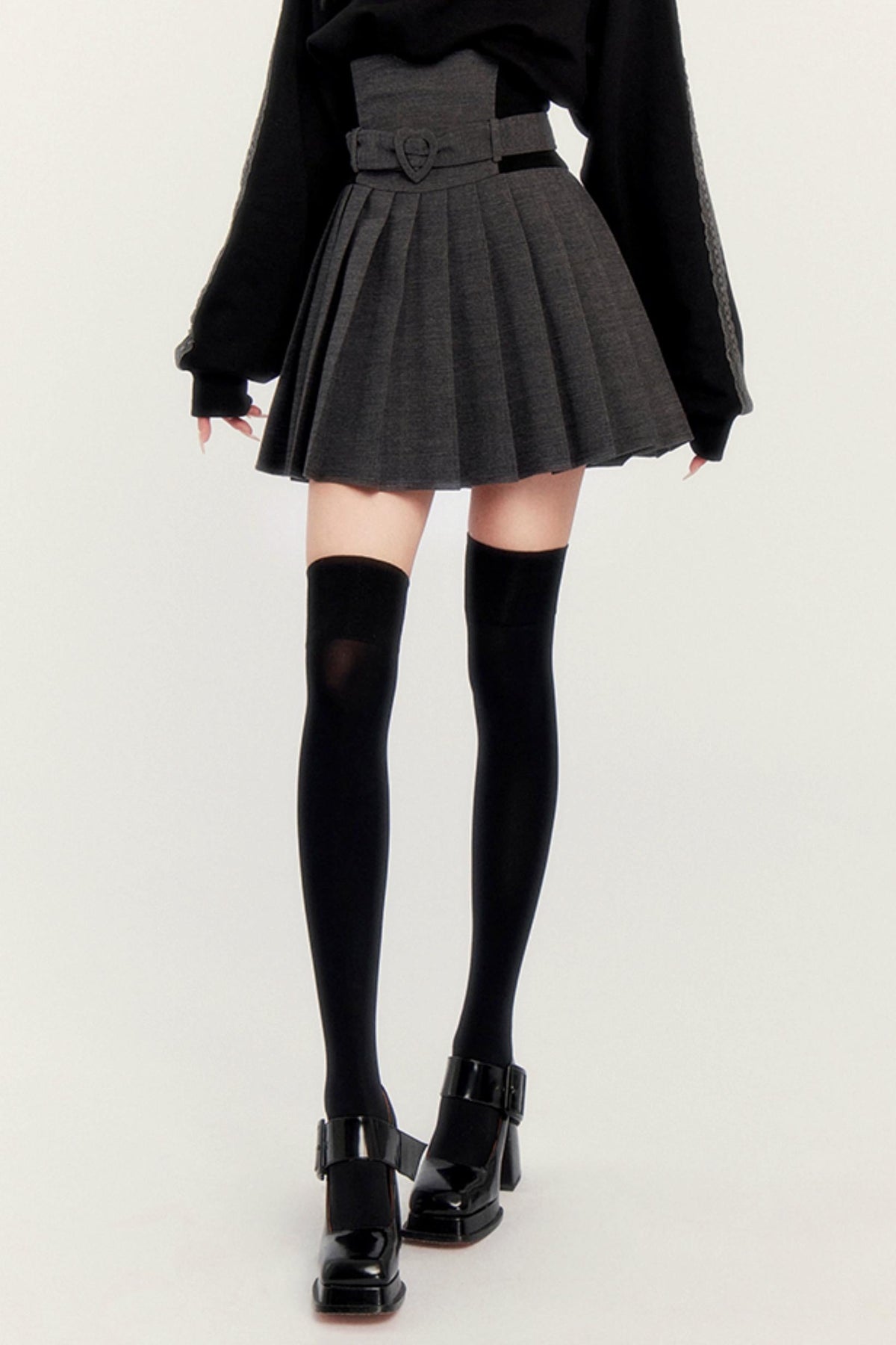 Velvet Non-Slip Over-the-Knee Socks