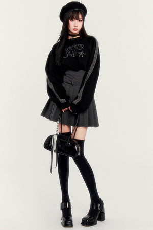 Velvet Non-Slip Over-the-Knee Socks