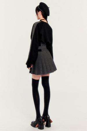 Velvet Non-Slip Over-the-Knee Socks