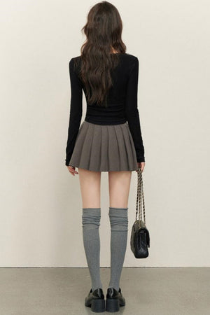 Velvet Ribbon Shirt