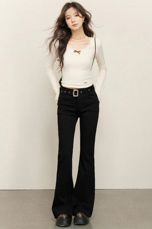 Velvet Ribbon Shirt