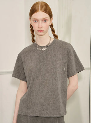 Versatile Bow Hot Diamond T-Shirt