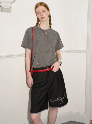 Versatile Bow Hot Diamond T-Shirt