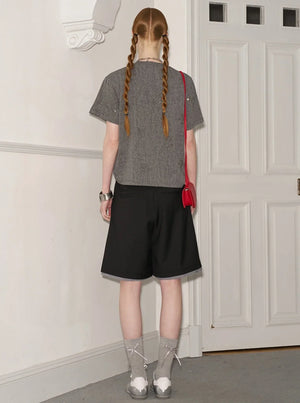 Versatile Bow Hot Diamond T-Shirt