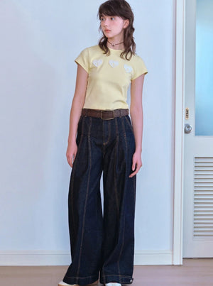 Versatile Casual Loose Denim Pants