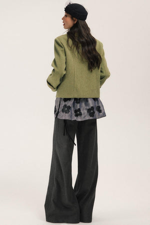Versatile Lace-up Waist Skirt