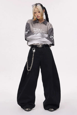 Versatile Loose Scimitar Pants