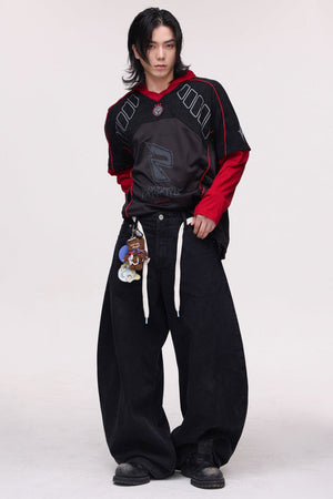 Versatile Loose Scimitar Pants