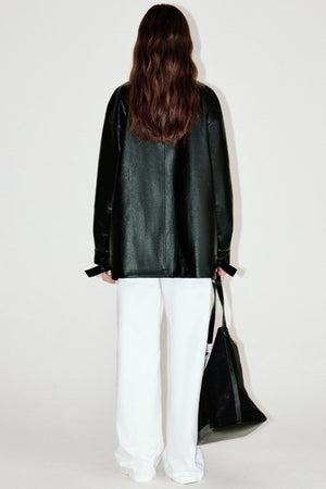 Versatile Retro Leather Jacket