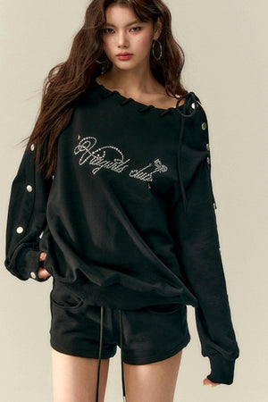 Versatile Skinny Streetwear Babes Top Set-Up