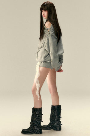 Versatile Skinny Streetwear Babes Top Set-Up