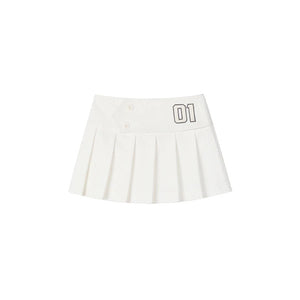 Versatile Sporty Pleated Skirt