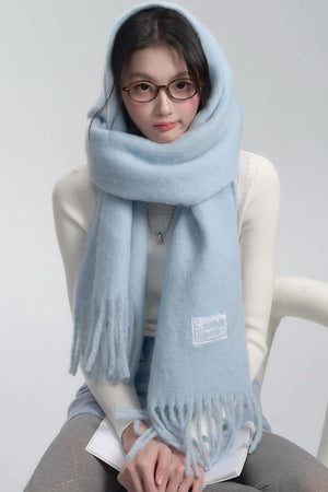 Versatile Tricolor Scarf