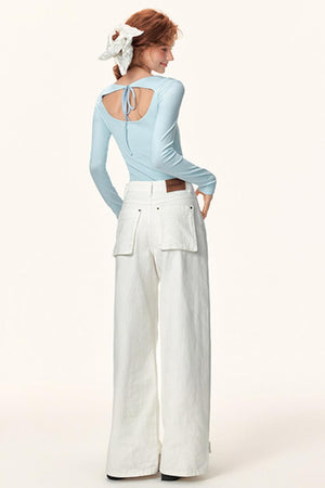 Versatile Winter Denim Pants
