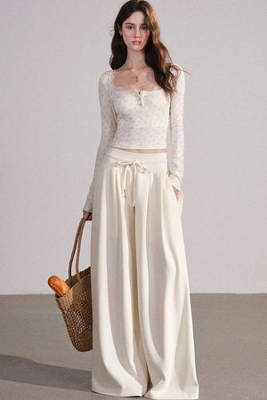 Vest Cardigan And Dress Pants Set-Up