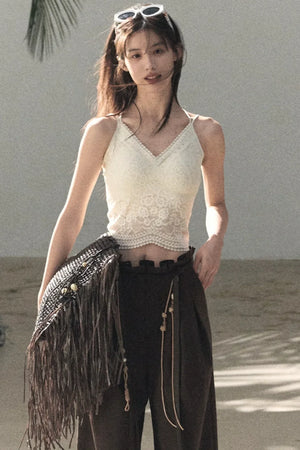 Vine Lace Camisole Vest