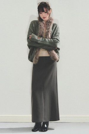Vintage Cable Knit Jacket