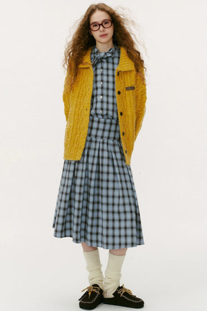 Vintage Cable Knit Sweater