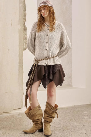 Vintage Crocheted Cardigan