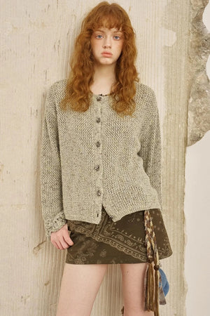 Vintage Crocheted Cardigan