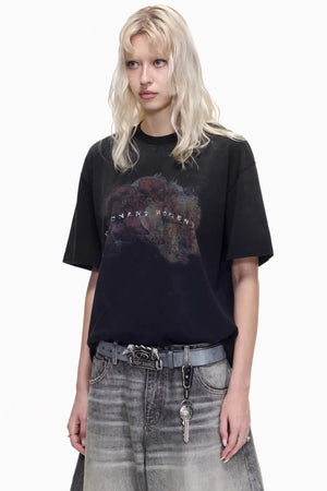 Vintage Distressed Cotton Top