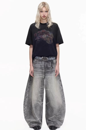 Vintage Distressed Cotton Top