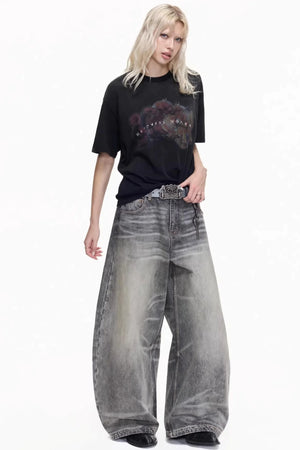 Vintage Distressed Cotton Top