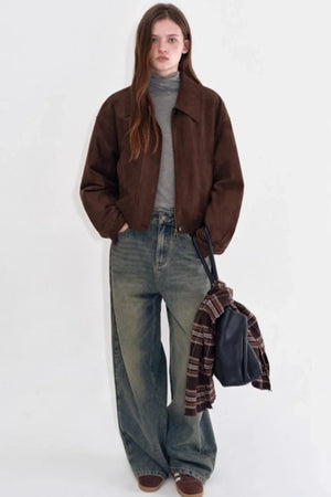 Vintage Distressed Denim Pants